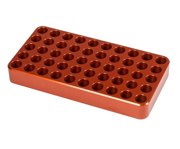 Lyman Deluxe Anodized Aluminum Loading Block, .485 Hole Size